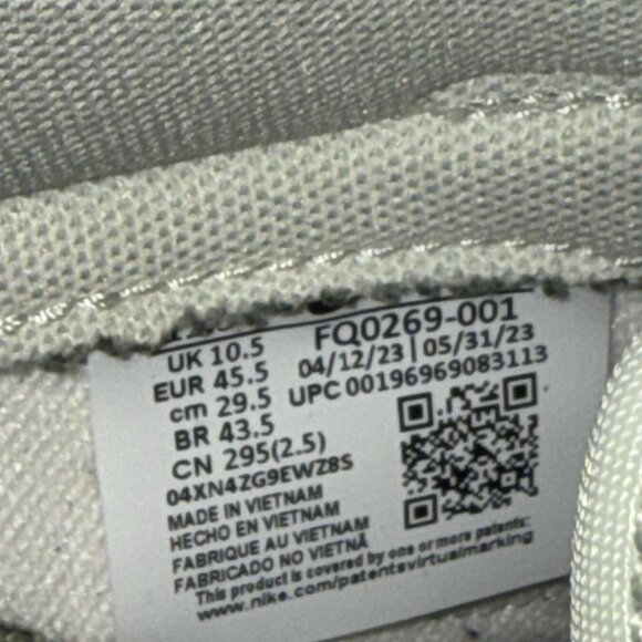 Nike Kyler Murray x Dunk Low Be 1 of One FQ0269-001 Size 11.5 - Picture 9 of 10